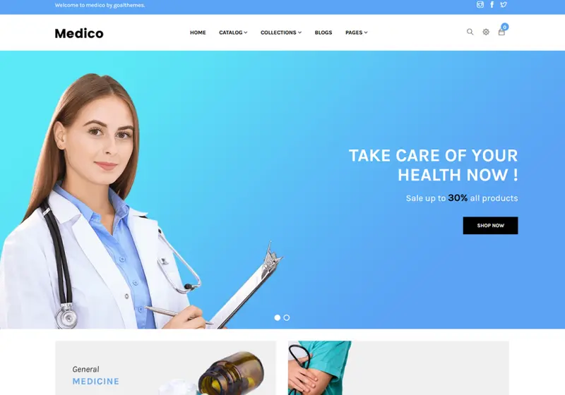 Impeccable Shopify Themes For Drug Stores And Online Pharmacies
