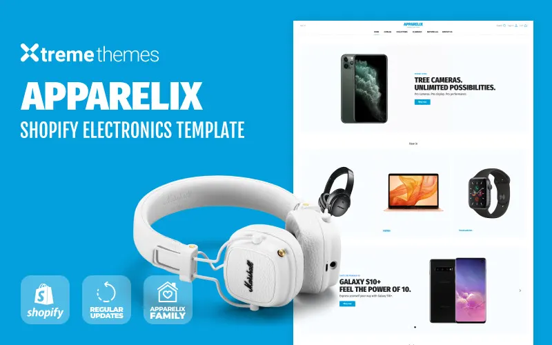 Electronics Shop on Shopify screenshot