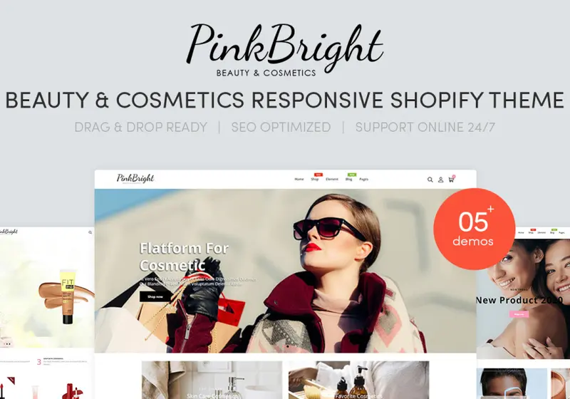 Stunning Shopify Themes For Makeup Artists Who Want To Have Their Own Online Stores