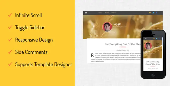 27 of the Best Free & Premium Minimal Blogger Themes