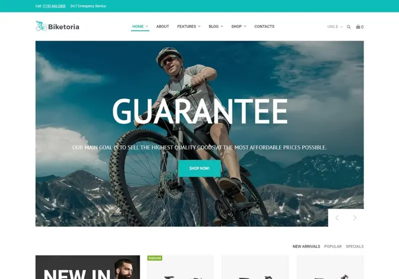 5 of the Best WooCommerce Themes for Bike & Cycling Stores