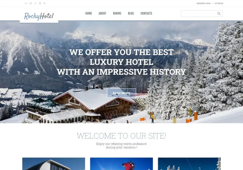 Stunning Hotel And Vacation Rental WordPress Themes