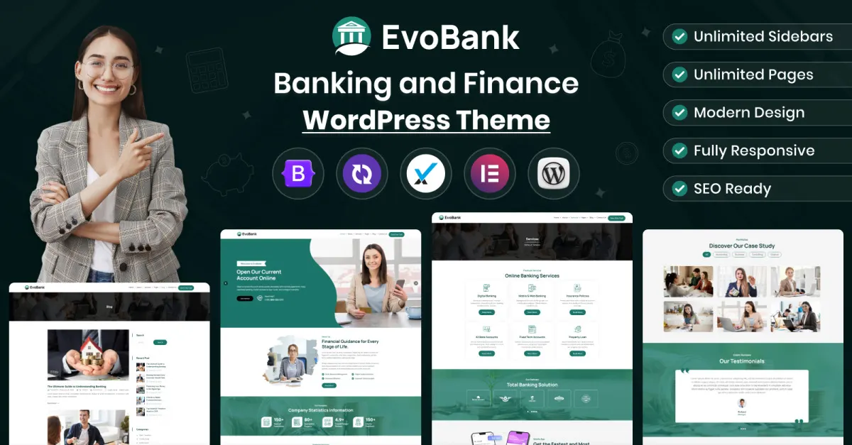 EvoBank screenshot