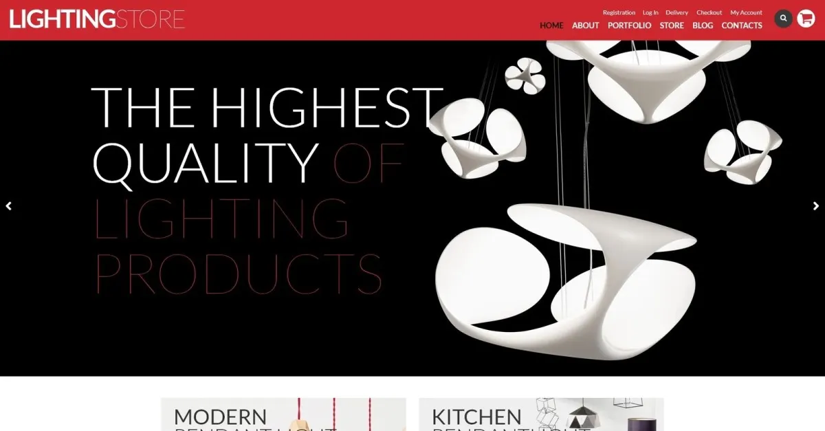 Free Lighting Store WooCommerce Theme screenshot