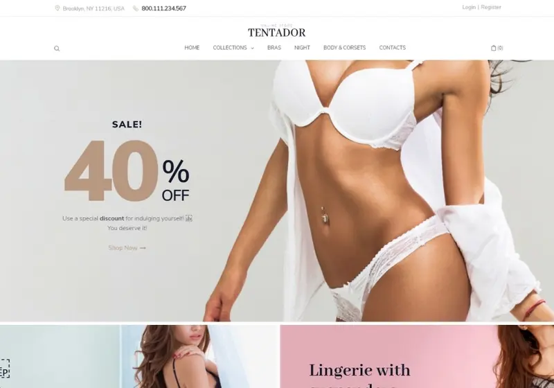 8 of the Best Lingerie WooCommerce Themes for Selling Bras & Underwear