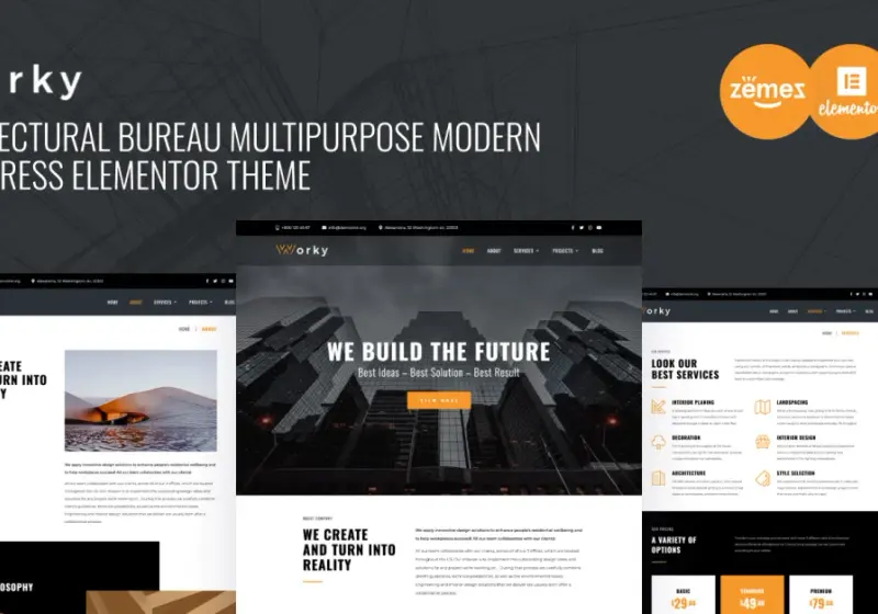 6 of the Best WordPress Themes for Architects & Architecture Firms
