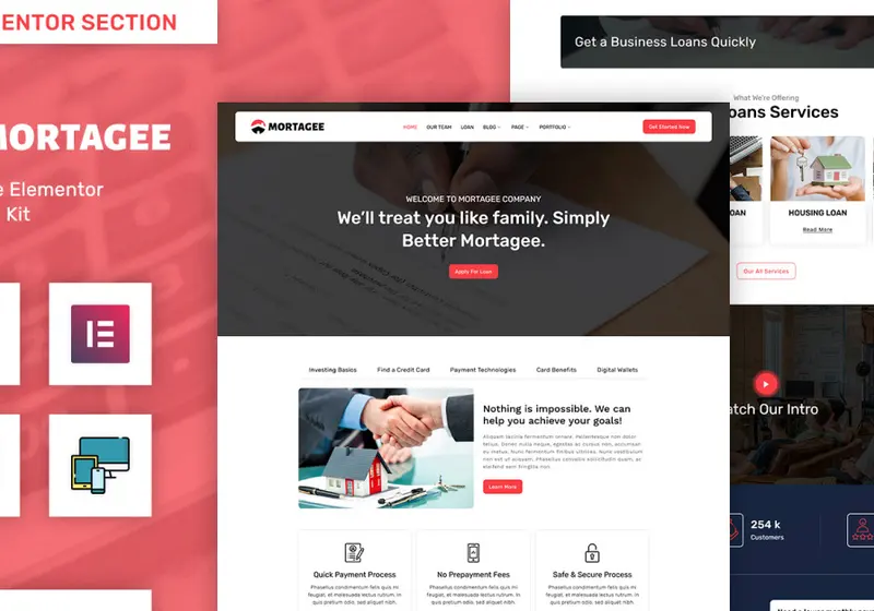 Trustworthy WordPress Themes For Mortgage Companies, Loan Services, And Financial Lenders