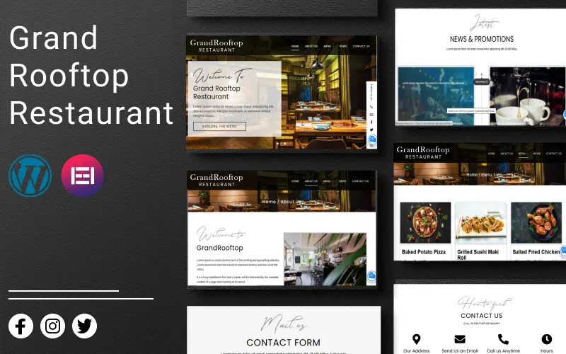 Appetizing Restaurant WordPress Themes