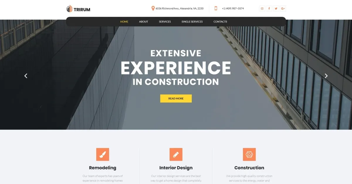 11 of the Best WordPress Themes for Construction Companies & Building Contractors