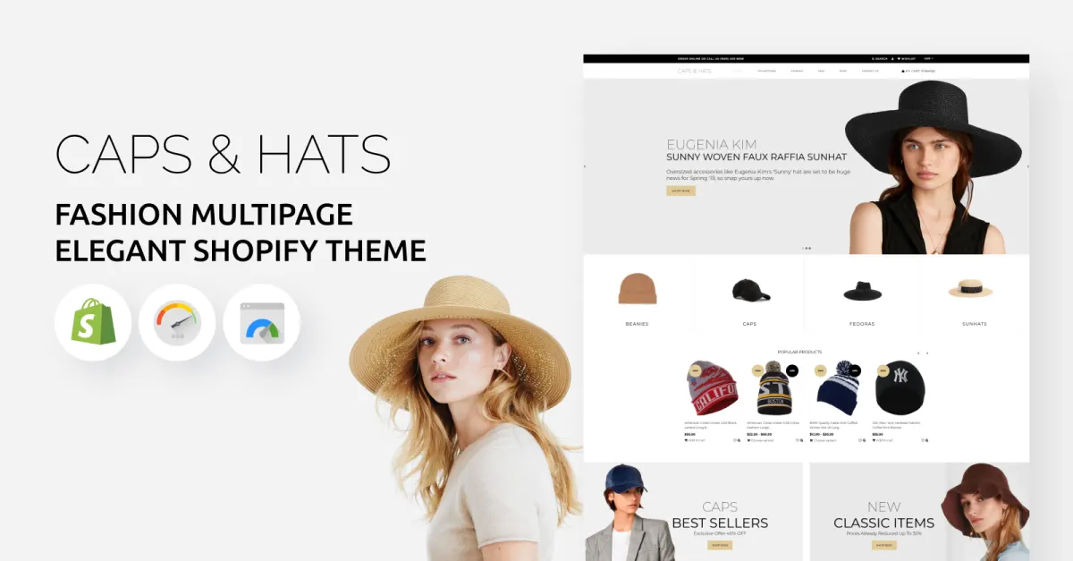 Caps and Hats screenshot