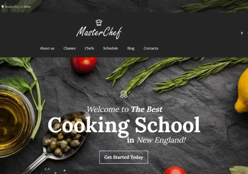 3+ Best Cooking School Culinary WordPress Themes