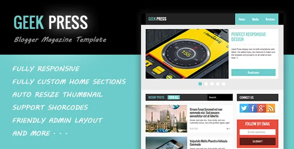 Geek Press screenshot