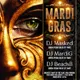 Mardi Gras or Masquerade Flyer Template screenshot