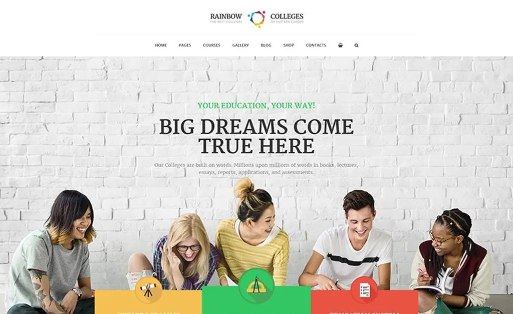 Rainbow Colleges screenshot