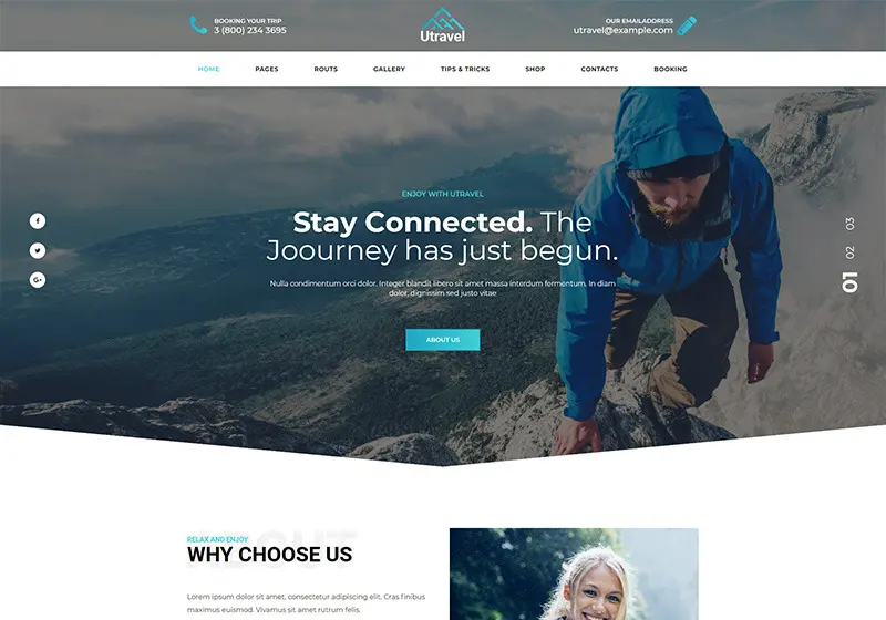 7 of the Best WordPress Themes for Outdoor Activities Like Camping & Hiking