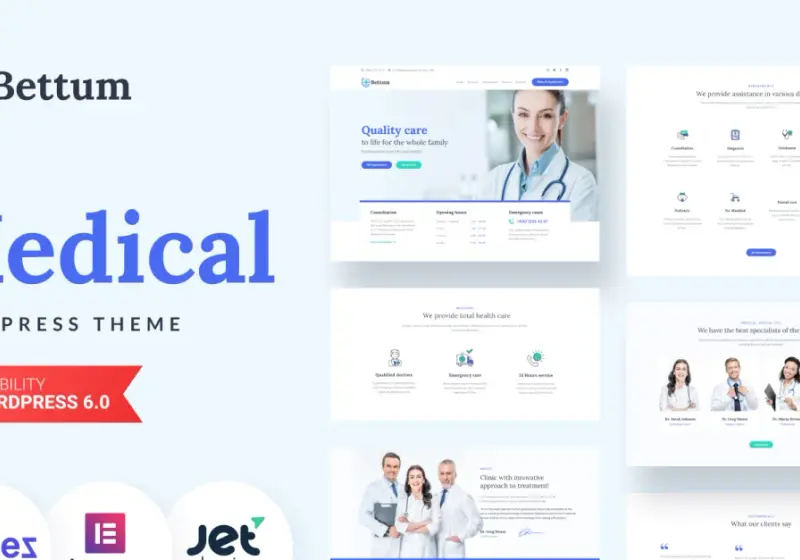 5 of the Best Medical WordPress Themes for Dentists, Clinics, Therapists, & Doctors