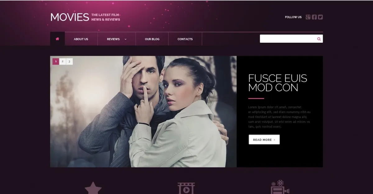 Free Music Responsive WordPress Theme screenshot