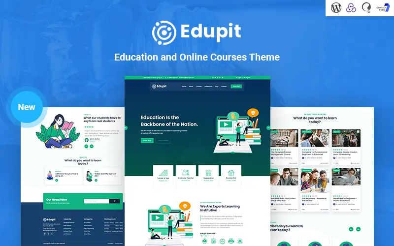 Sharp And Sleek Education WordPress Themes For Schools And Online Courses