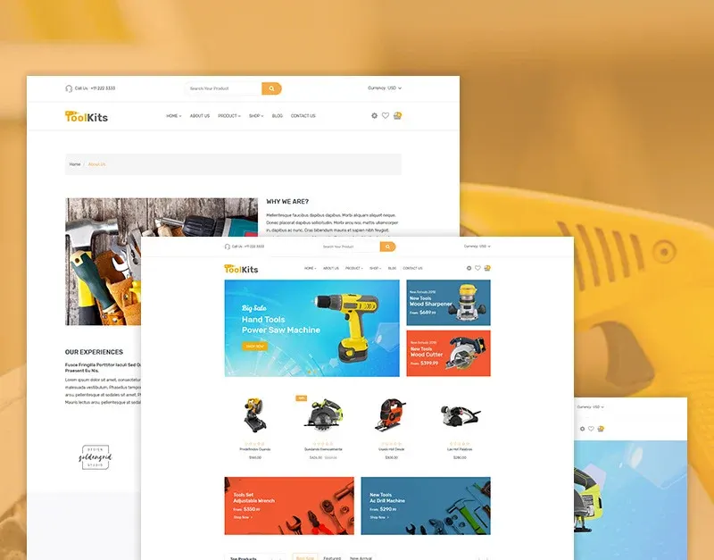 Toolkits screenshot