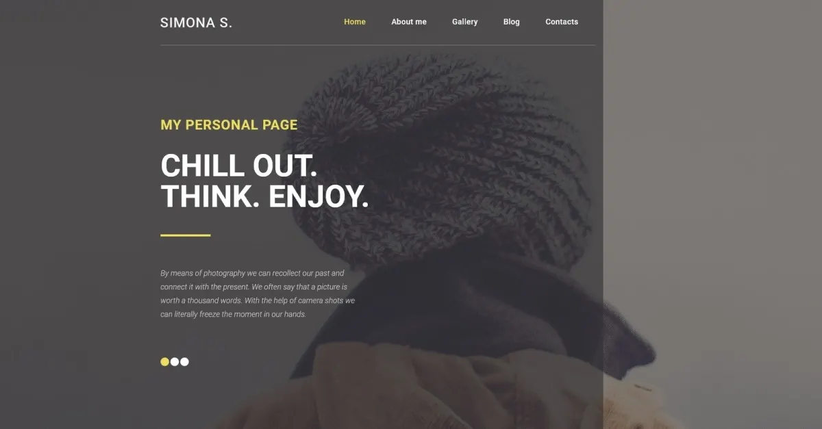Simona S WordPress Theme screenshot
