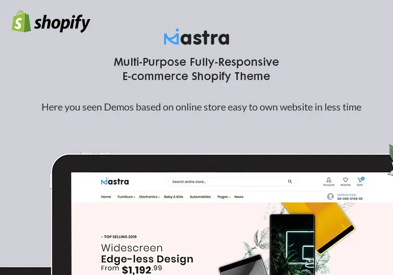 Modern Shopify Themes For Selling Electronics Online