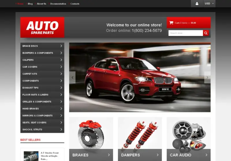 Cool Car, Vehicle, And Automotive Shopify Themes
