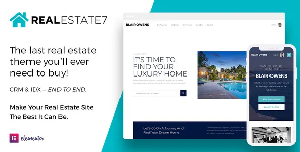 Real Estate 7 WordPress screenshot