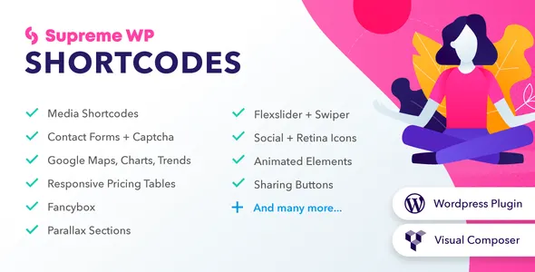 Supreme Shortcodes | WordPress Plugin screenshot