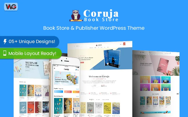 Sharp And Engaging WooCommerce Themes For Online Book Stores