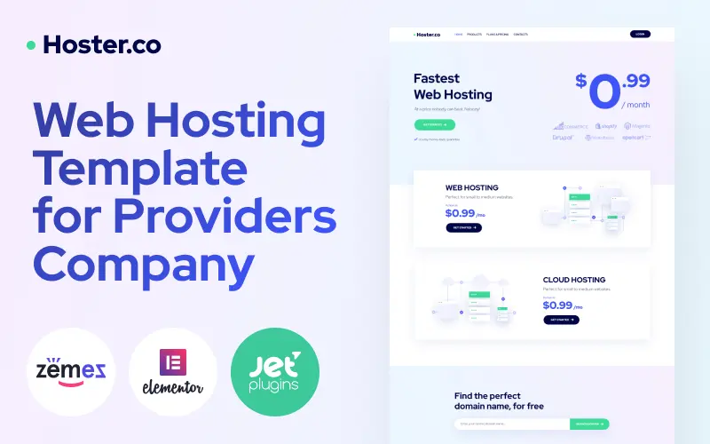 Innovative Web Hosting WordPress Themes