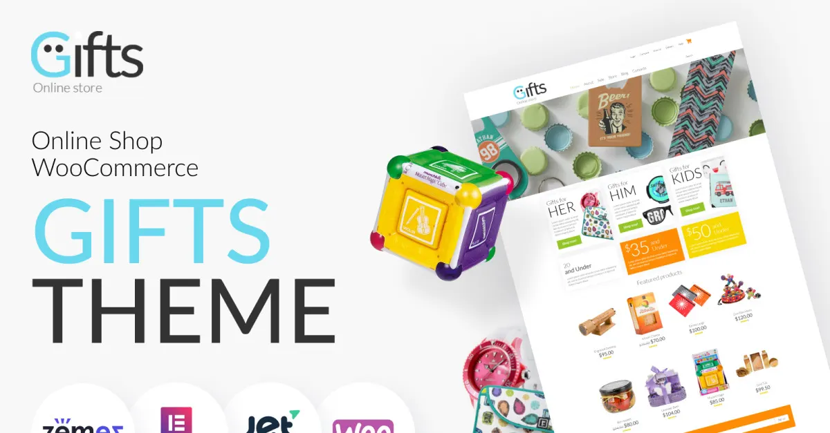 Gifts Shop WooCommerce Theme screenshot