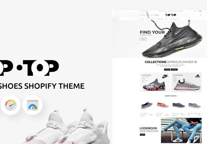 Responsive Shopify Themes For Selling Shoes And Footwear Online