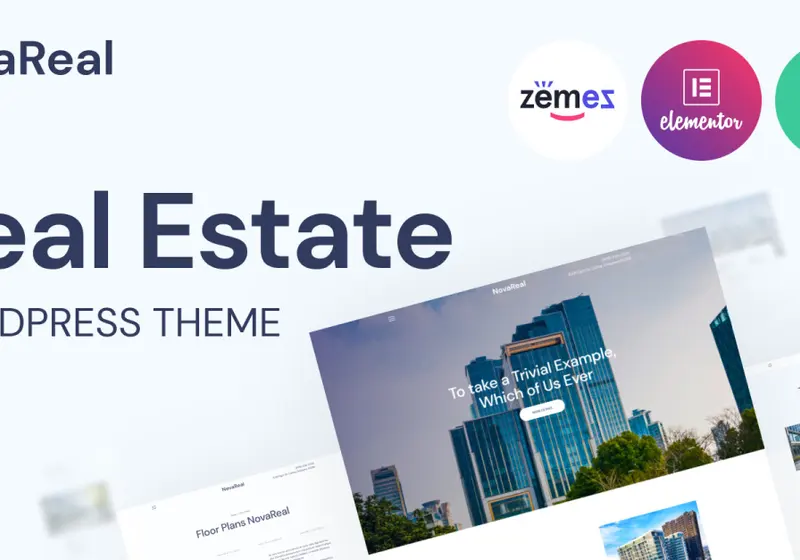 Top-notch Real Estate WordPress Themes
