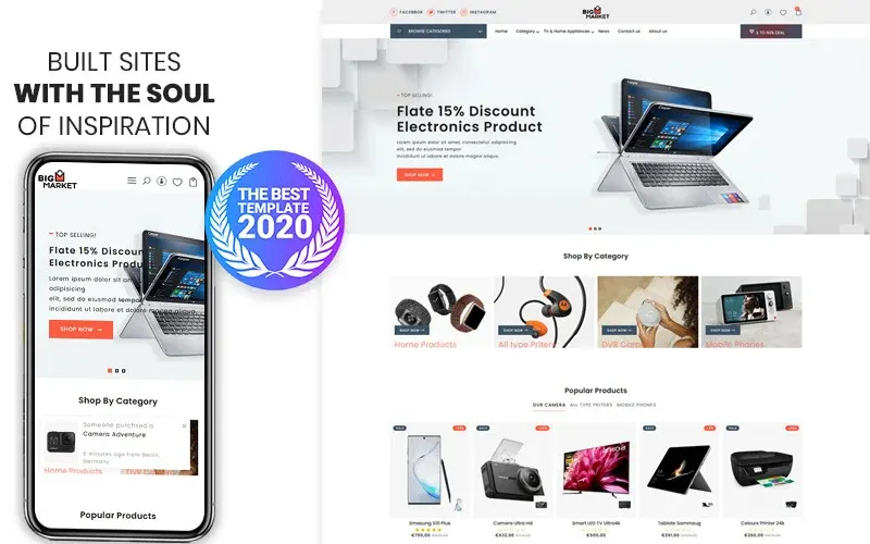 Bigmarket screenshot
