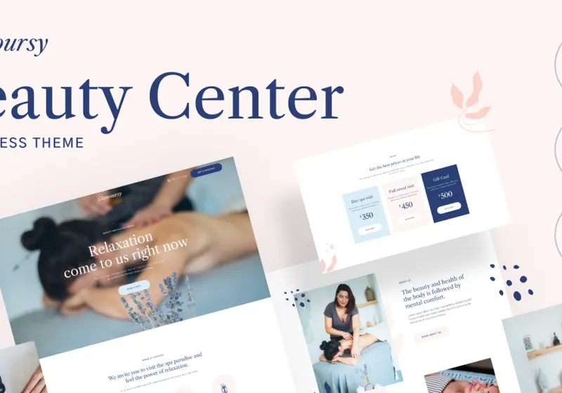 Elegant And Tranquil WordPress Themes for Massage Salons and Therapists