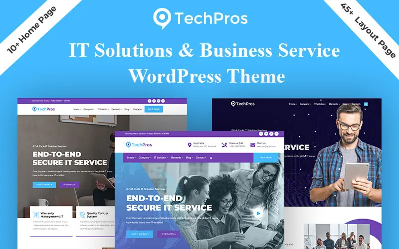 Trustworthy And Reliable WordPress Themes For Security Companies