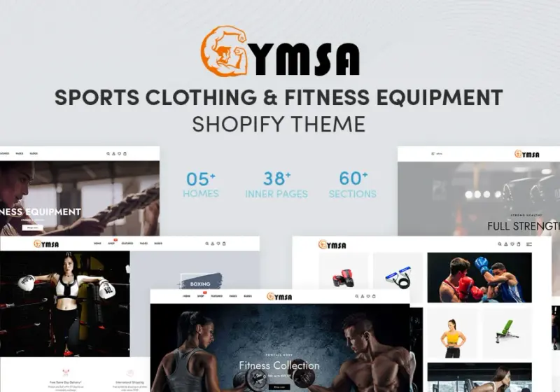 Dynamic Shopify Themes for Selling Fitness Apparel And Activewear