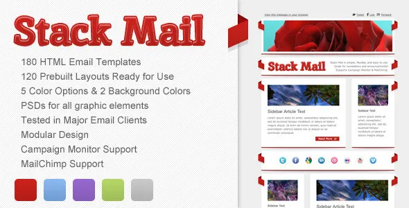 Stack Mail screenshot
