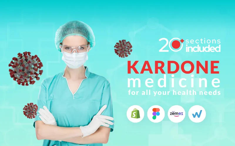 KarDone Medicine Online Store Template Shopify Theme screenshot