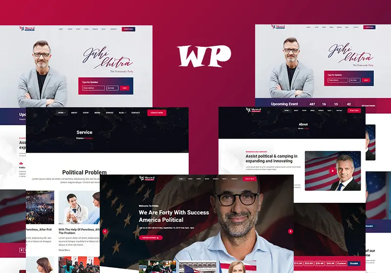 Trustworthy WordPress Themes For Politicians And Political Parties And Causes