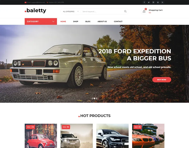 Baletty – Responsive WooCommerce Theme screenshot