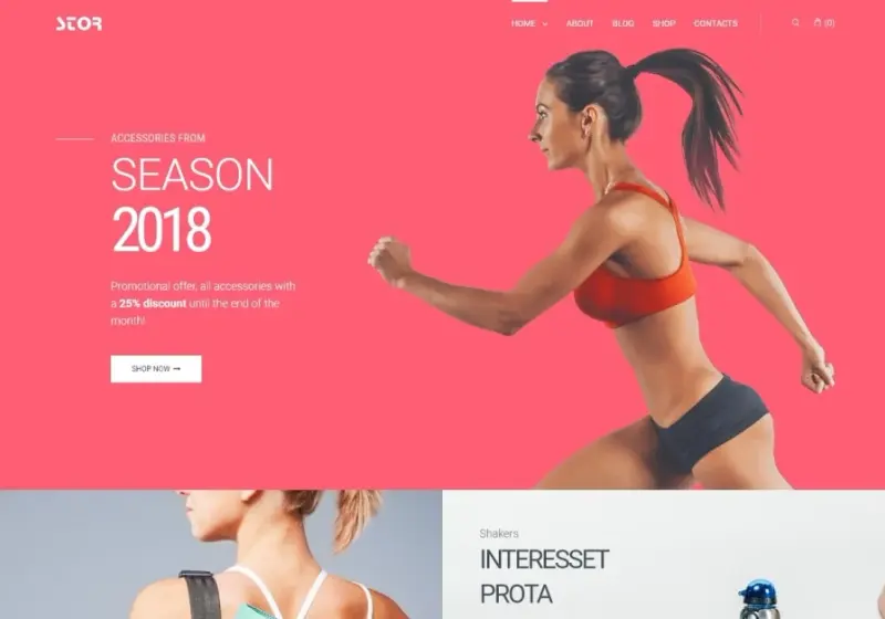 10 of the Best Gym & Fitness WooCommerce Themes