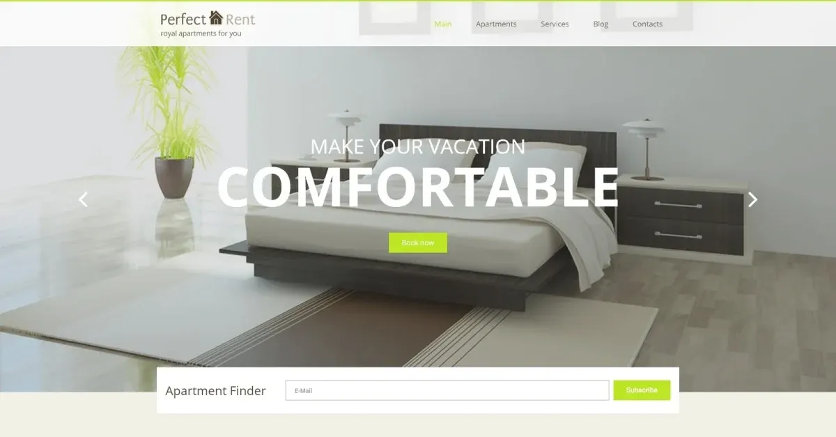 Perfect Rent WordPress Theme screenshot